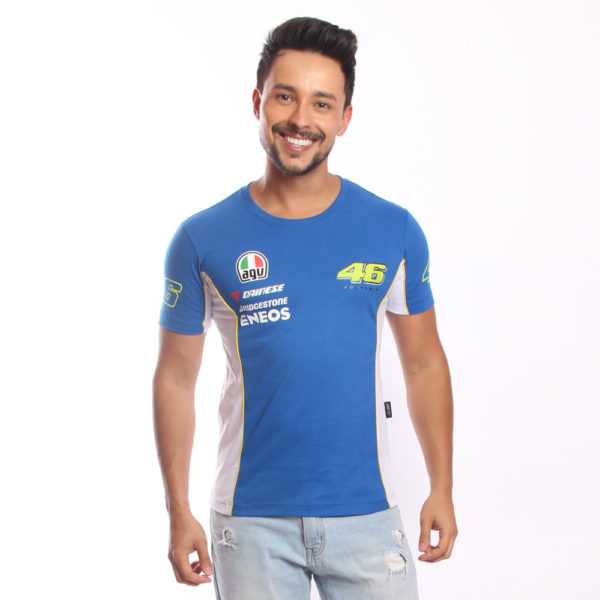 CAMISETA MASCULINA ALLBOY VALENTINO 46 - AGV MOTOGP - Image 3