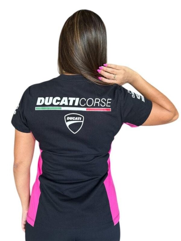 CAMISETA BABY LOOK FEMININA ALLBOY DUCATI - Imagem 5