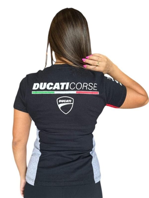 CAMISETA BABY LOOK FEMININA ALLBOY DUCATI - Imagem 7