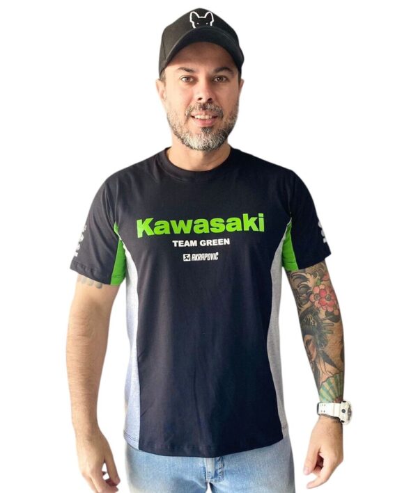 CAMISETA MASCULINA ALLBOY KAWASAKI MOTOGP