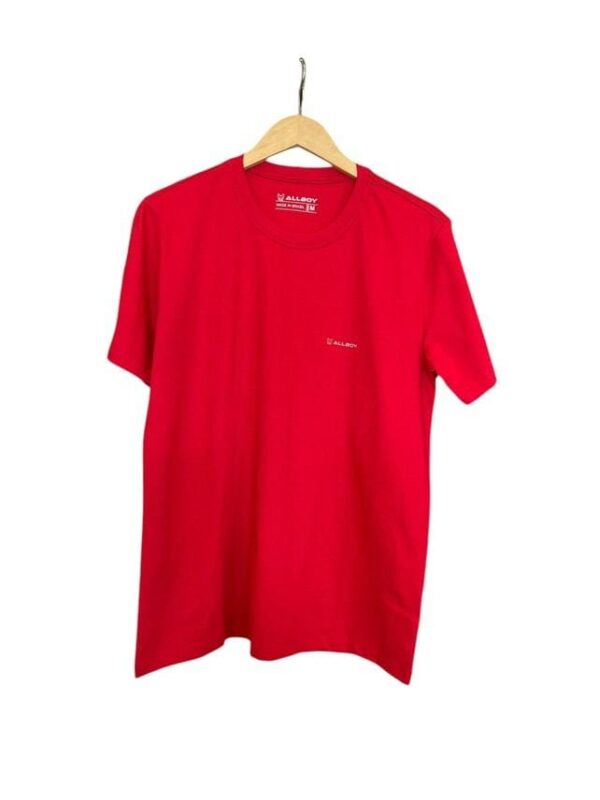 CAMISETA BÁSICA VERMELHO ALLBOY