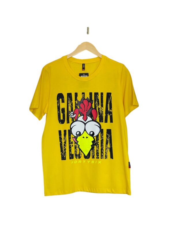 CAMISETA MASCULINA ALLBOY GALLINA VECH 46 MOTOGP - Image 4