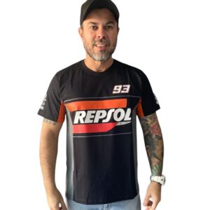 CAMISETA MASCULINA ALLBOY REPSOL 93 MOTOGP
