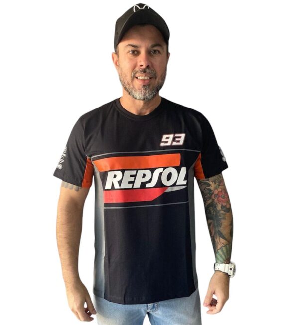 CAMISETA MASCULINA ALLBOY REPSOL 93 MOTOGP