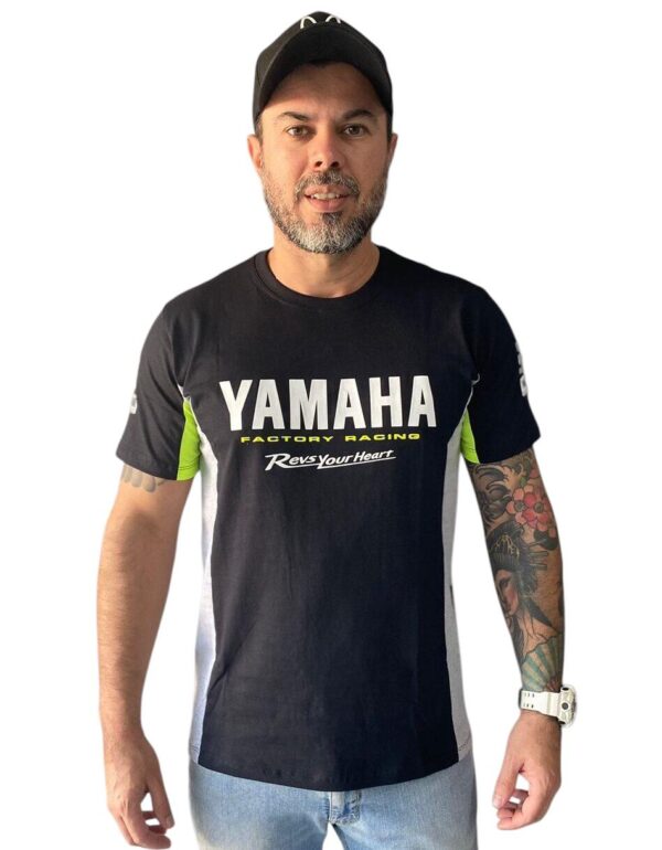 CAMISETA MASCULINA ALLBOY YAMAHA MOTOGP