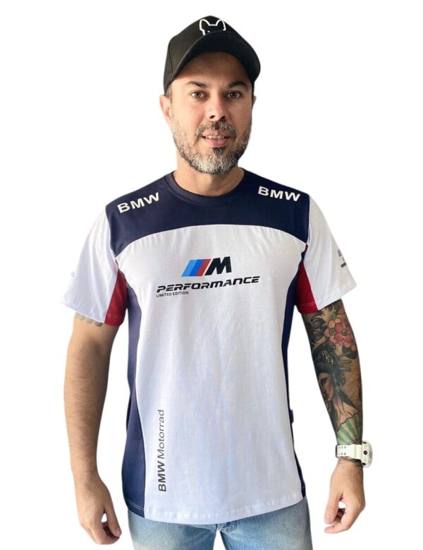 CAMISETA MASCULINA ALLBOY BMW  MOTOGP