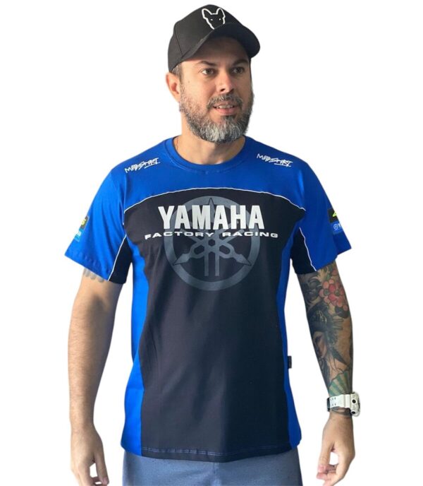 CAMISETA MASCULINA ALLBOY YAMAHA MOTOGP