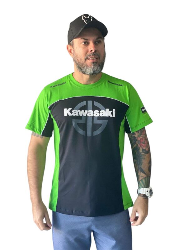 CAMISETA MASCULINA ALLBOY KAWASAKI MOTOGP