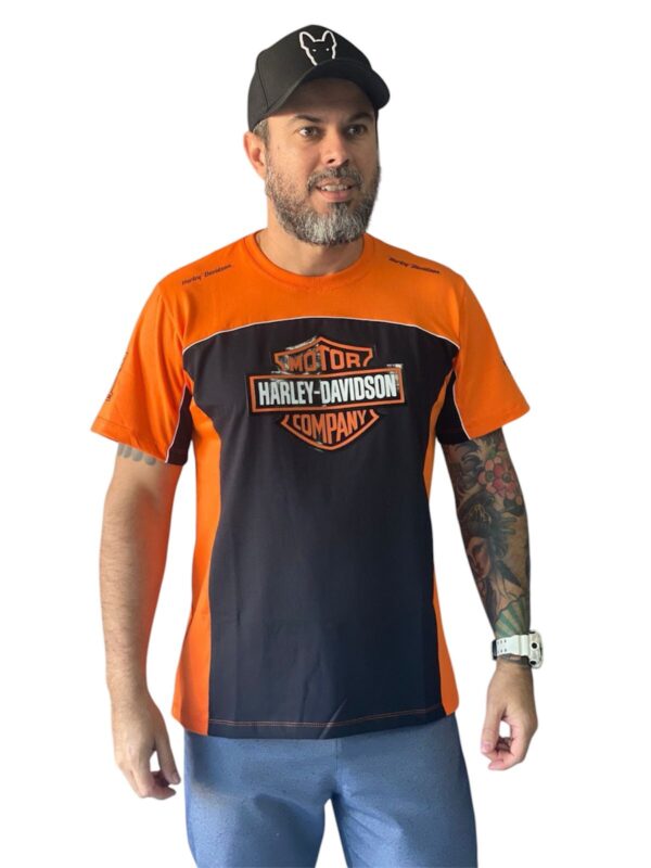 CAMISETA MASCULINA ALLBOY HARLEY DAVIDSON MOTOGP