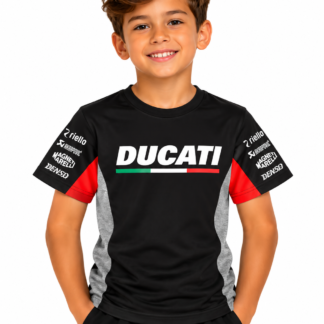 CAMISETA MASCULINA INFANTIL ALLBOY DUCATI