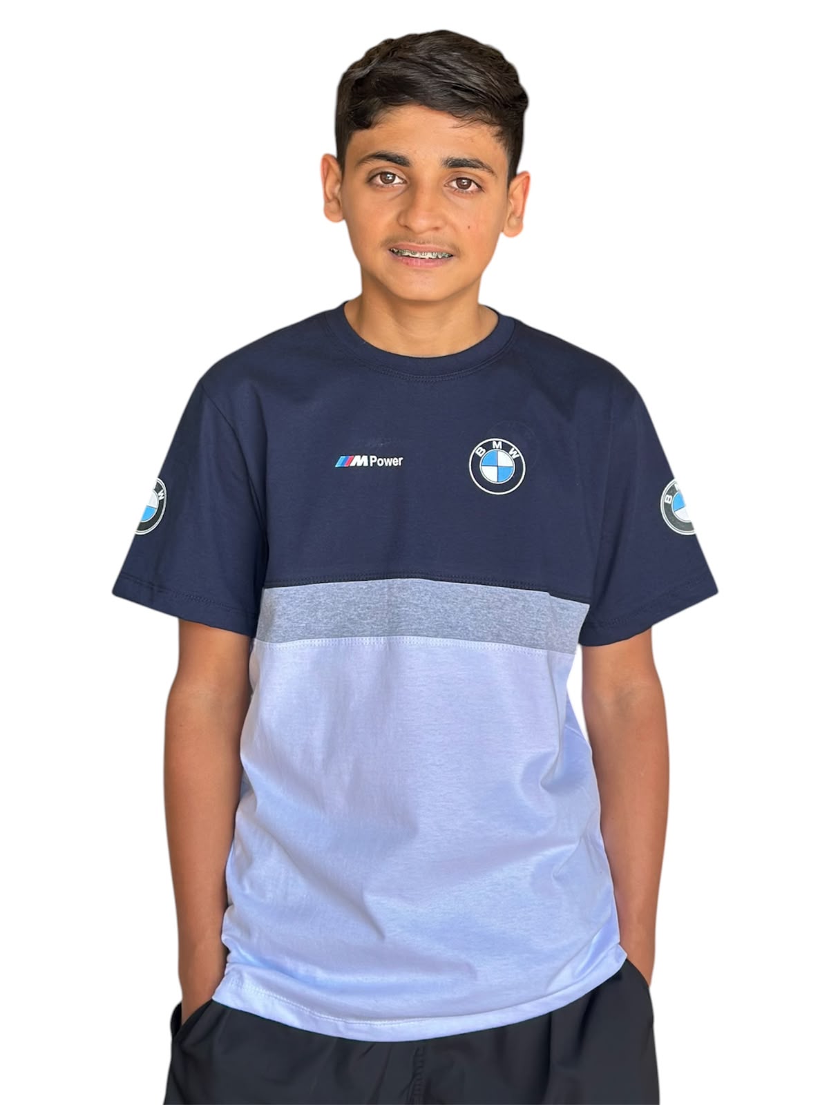 CAMISETA MASCULINA INFANTIL ALLBOY BMW