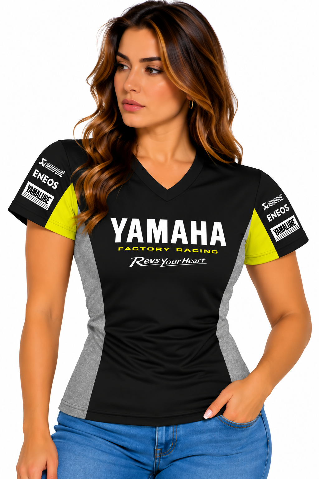 CAMISETA FEMININA ALLBOY YAMAHA - Imagem 3