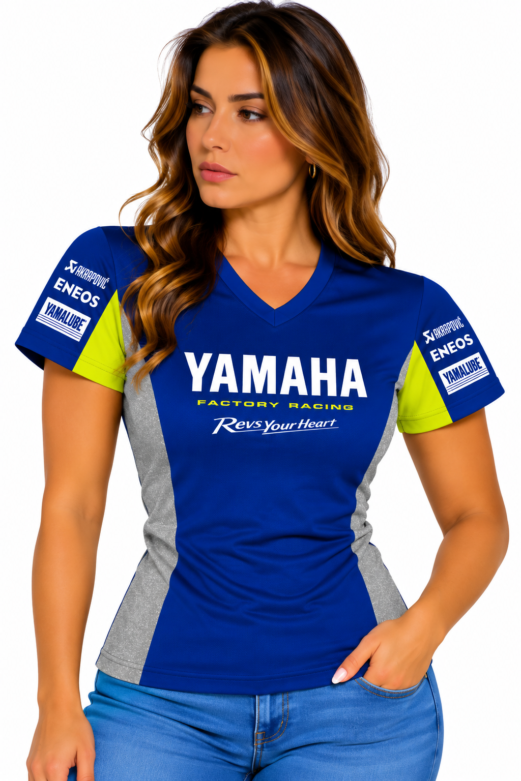 CAMISETA FEMININA ALLBOY YAMAHA